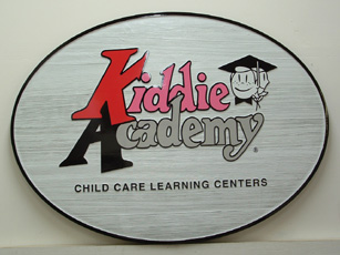 Hand Painted Signs for Kiddie Academy