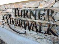 Turner Riverwalk Dimensional Letter Signage in Riverside CA
