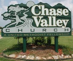 Chase Valley Church Sandblasted Entry Monument Wood Sign