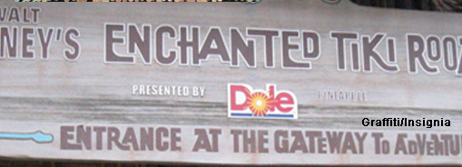Custom Sandblasted Wood Sign for Enchanted Tiki Room at Disneyland Anaheim CA
