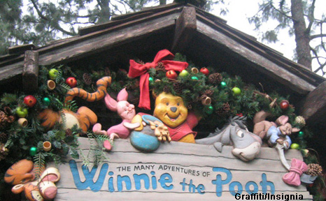 Winnie the Pooh Directory Sign Disneyland Resort, Anaheim, CA