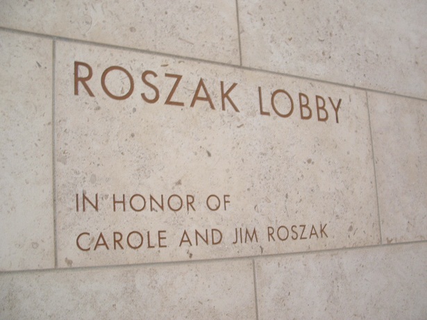 Donor Recognition Bricks Chapman University Roszak Lobby Orange CA
