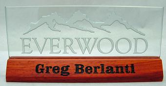 Everwood Greg Berlanti Glass Sign