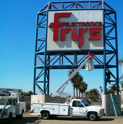 Frys Electronics Site Survey Anaheim California