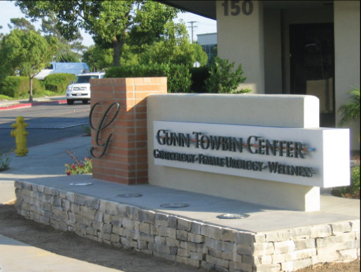 Gunn Towbin Center Dimensional Letters Fullerton CA