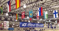 Large Flags and Banners for Los Angeles Velodrome at ADT Event Center in Carson, CA