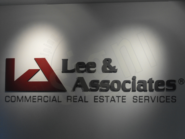 Lee and Associates Interior Office Sign Anaheim CA