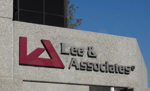 Lee and Associates Outdoor Sign in Anaheim CA